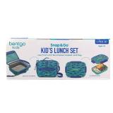 Bentgo Kids Snap & Go Leak-Proof Lunch Box and Bag Set