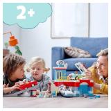 $100 LEGO DUPLO Parking Garage & Car Wash Set 10948, Toddler Toy