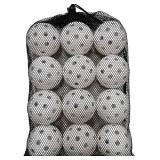 Pickleball Balls Set of 12, Indoor & Outdoor, 2.91" with 40 holes