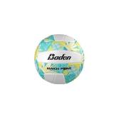 Baden Matchpoint Floral Volleyball - Turquoise/Yellow