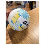 Baden Matchpoint Floral Volleyball - Turquoise/Yellow