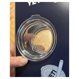 2 pack! YETI Rambler 20oz Clear BPA Free Tumbler Lid and Straw