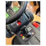$180 Ride on Tractor with Trailer, 12V Electric Vehicle, Wireless, USB