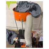 $392 WEN DC1300 5-Micron Dust Collector, 50-Gal Bag, Mobile Base