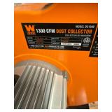 $392 WEN DC1300 5-Micron Dust Collector, 50-Gal Bag, Mobile Base