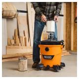 1-Layer Pleated Filter 5 Gallon+ RIDGID Vac (2-Pack) plus one which is a different Size. 3 total filters.