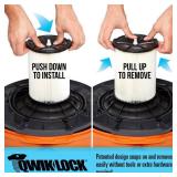 1-Layer Pleated Filter 5 Gallon+ RIDGID Vac (2-Pack) plus one which is a different Size. 3 total filters.