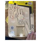 Plainsman Premium Cabretta Yellow Leather Gloves 2 Pairs (Medium)