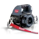 $320 WARN Drill Winch, 750 lb Capacity, 40ft Rope, Gray