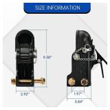 $59 2-5/16" Adjustable Cast Trailer Coupler, 15000LBS Capacity