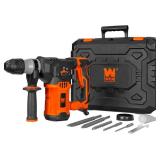 $76 WEN 12A 1-3/16-Inch Variable Speed SDS Plus Rotary Hammer Kit. TOOL ONLY