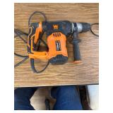 $76 WEN 12A 1-3/16-Inch Variable Speed SDS Plus Rotary Hammer Kit. TOOL ONLY