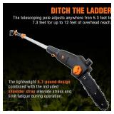 $57 WEN 4019 Electric Telescoping Pole Saw, 6-Amp, 8-Inch, Corded