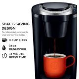 $89 Keurig K-Compact Single-Serve K-Cup Coffee Maker, 36oz, Black