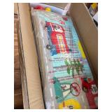 Costway Baby Playpen with Mat and Breathable Mesh Gray