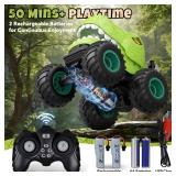 Dinosaur RC Car for Kids Ages 3-12, Monster Truck, Spray, Lights