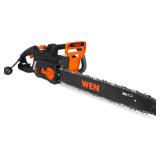 $80 WEN Electric Chainsaw, Corded, 15-Amp, 18-Inch (CP1518)