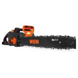 $80 WEN Electric Chainsaw, Corded, 15-Amp, 18-Inch (CP1518)