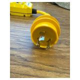 $88 Marinco Pigtail Adapter, 30A Male To 15A Female With GFCI