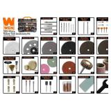 WEN 230282A 282-Piece Rotary Tool Accessory Kit with Carrying Case