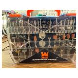 WEN 230282A 282-Piece Rotary Tool Accessory Kit with Carrying Case