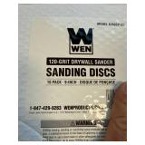 2-Pack. Drywall Sander 120-Grit Hook and Loop 9 in. Sandpaper (10-Pack). 20