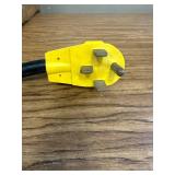 Camco PowerGrip Dogbone RV Electrical Adapter - 50A/30A Copper