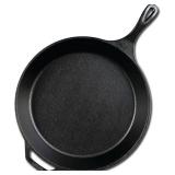$50 Lodge 15-Inch Cast Iron Pre-Seasoned Skillet with Teardrop Handle
