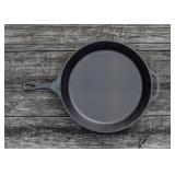 $50 Lodge 15-Inch Cast Iron Pre-Seasoned Skillet with Teardrop Handle