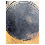 $50 Lodge 15-Inch Cast Iron Pre-Seasoned Skillet with Teardrop Handle