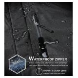 $66 SPOSULEI Ski Jacket with Hood, Waterproof Snowboard Fleece-Lined