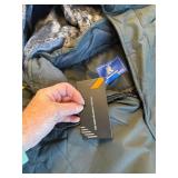 $66 SPOSULEI Ski Jacket with Hood, Waterproof Snowboard Fleece-Lined