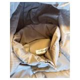 Long Vest for Women Sleeveless Zip-up Puffer with Hood