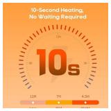 $60 Heated Vest for Men Women 16000mAh 7.4V Battery Pack, XL-XXL