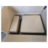 $69 Dinnerware Sets 16 Pieces - Round Reactive Glaze Tableware for 4, BLUE.