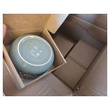 $69 Dinnerware Sets 16 Pieces - Round Reactive Glaze Tableware for 4, BLUE.