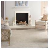 $97 Essentials 6 ft x 9 ft Ivory Beige Indoor/Outdoor Patio Rug