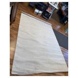 $97 Essentials 6 ft x 9 ft Ivory Beige Indoor/Outdoor Patio Rug