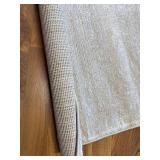 $97 Essentials 6 ft x 9 ft Ivory Beige Indoor/Outdoor Patio Rug