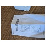 $60 SMARTSTANDARD 5.5ft Barn Door Hardware Kit, Sliding I-Shape Hanger