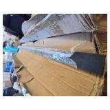 $60 SMARTSTANDARD 5.5ft Barn Door Hardware Kit, Sliding I-Shape Hanger