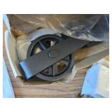 $60 SMARTSTANDARD 5.5ft Barn Door Hardware Kit, Sliding I-Shape Hanger