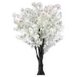 $170 White Artificial Cherry Blossom Trees, 6.5ft/2m, Decor