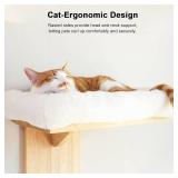 $54 FUKUMARU Cat Wall Shelves - 2-Platform Tree Shape Floating Shelf