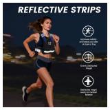 VBSD Adjustable Weighted Vest 11-20lb with 6 Weights