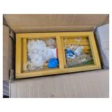 8ft Wedding Arch Round Backdrop Stand-Gold Balloon Frame with Base