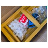 8ft Wedding Arch Round Backdrop Stand-Gold Balloon Frame with Base