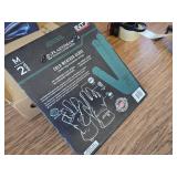 Plainsman Cold Weather Gloves, Fleece Lining, Cowhide, M, 2 Pairs