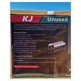 New KJ Heavy-Duty All-Steel Carport K1119 - 20x11x9ft