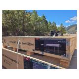 New KJ Heavy-Duty All-Steel Carport K1119 - 20x11x9ft